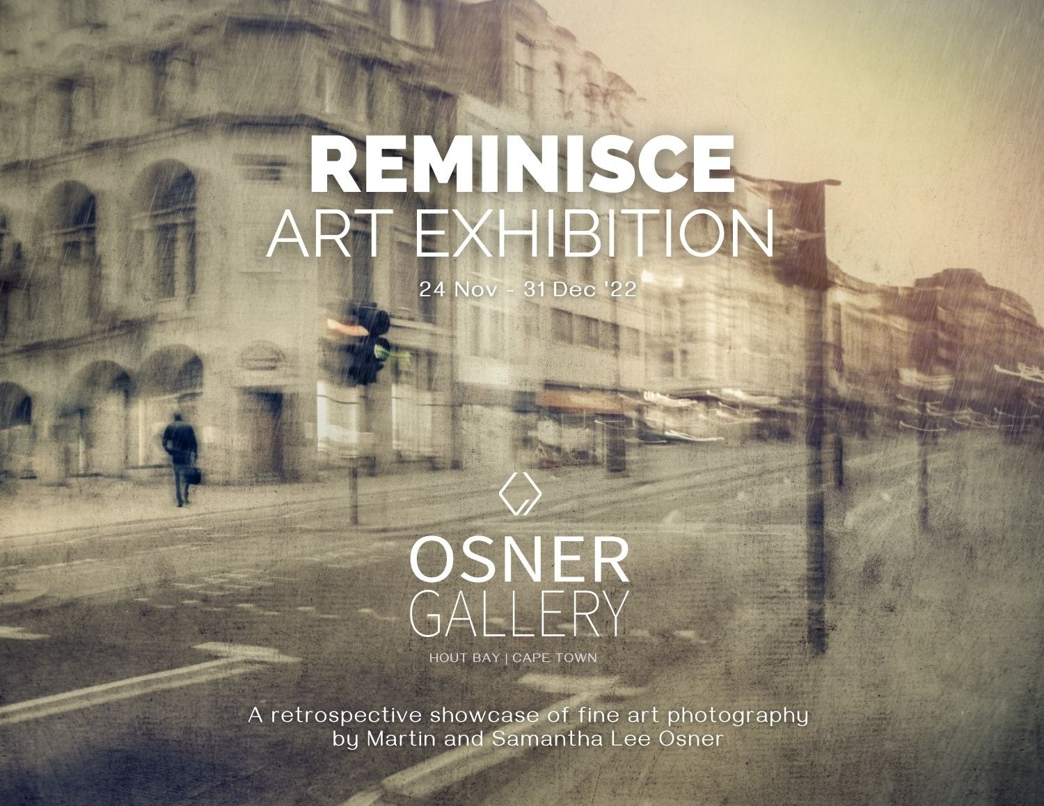 Cover of the Reminisce exhibition brochure