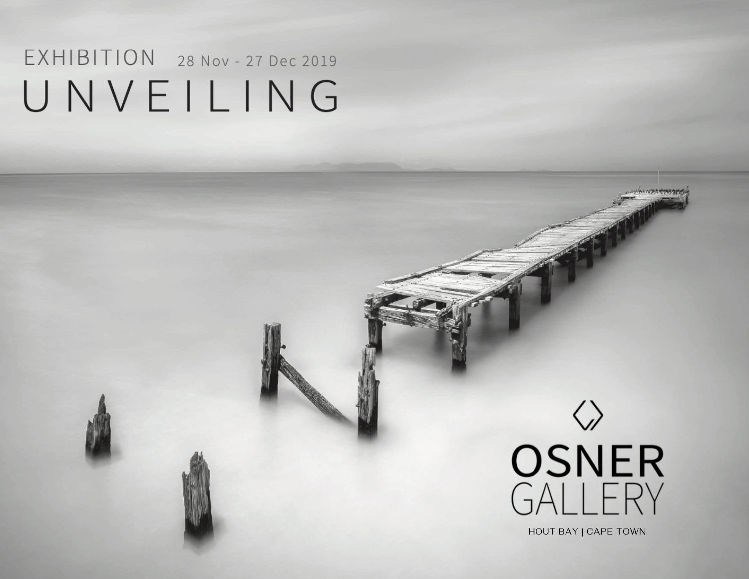 Cover of the The Unveiling exhibition brochure