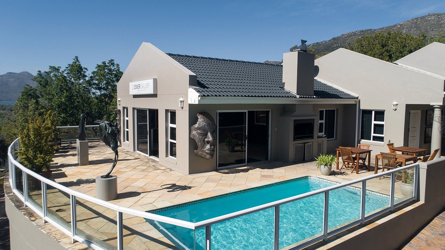 The Osner Gallery building in Hout Bay