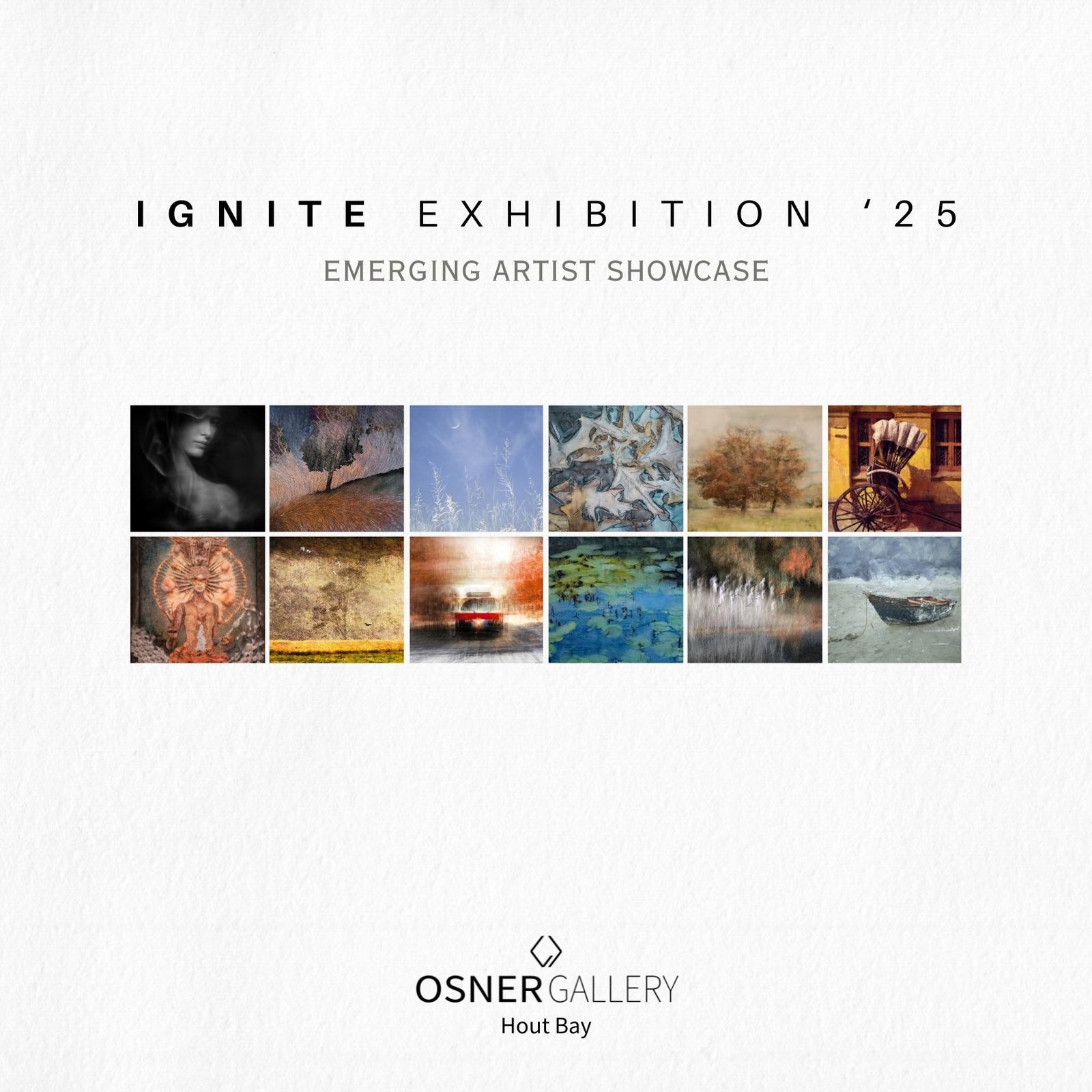 The cover of the Ignite exhibition brochure, 2025